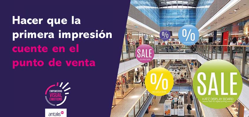 Hacer que la primera impresión cuente en el punto de venta